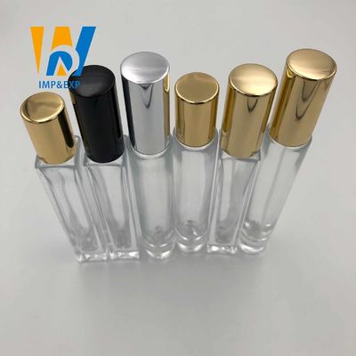 1ml 15ml 10ml καθαρίζουν το μπουκάλι σφαιρών κυλίνδρων γυαλιού με το χρυσό μίνι επαναληπτικής χρήσεως Rollerball άρωμα ΚΑΠ